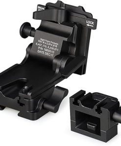 New Metal Night Vision Goggle Bracket, Modular Interface Design + j-arm Mount for Helmet fit for Hunting PVS 14(UK Standard Interface) 2