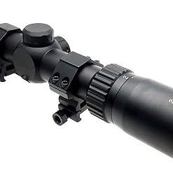 Long Eye Relief Scout Scope 2-7X42 w/Weaver Scope Rings 30mm Tube Diameter Fits Mosin 1891/30 M39 M44