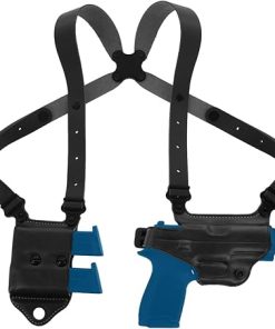 Galco Miami Classic II Shoulder System Designed for Sig Sauer P365 (STD & SAS), P365 w/TLR6, P365X, P365XL, P365XL Spectre Comp no red dot – Premium Steerhide, Fits Chests up to 56″