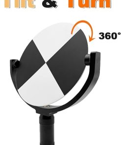 6″ Paddle Scanner Target for Measurement, Tilt & Turn Paddle Scanning Target Compatible for Surveying Laser Tracker（Without Magnetic Mount） 2