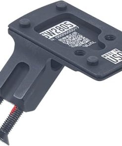 SCALARWORKS KICK/05 Offset Extension Optics Mount Compatible with Leupold DeltaPoint Pro, Eotech EFLX & Vortex Defender ST Reflex Sights – Durable Lightweight Aluminum Black Anodized Sight Mount