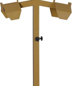 Savior Equipment H.P.C Tactical Gear Stand Tabletop Helmet Vest Display Rack, Military Gear Holder Plate Carrier Indoor Home Garage Free-Standing Organizer, Heavy Duty Steel Hold Up to 70 lbs