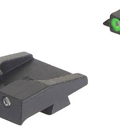 MEPRO Hyper-Bright tritium Night Sights Compatible with Springfield XDM (not OSP), Green tritium dots,Extra Bright Colored Front photoluminescent Night Sight, U Notch Rear Glow on Sights 2