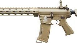Lancer Tactical Gen 2 Polymer Airsoft M4 Interceptor SPR AEG with High Speed Airsoft Magazine (Gun Only-Airsoft Speed Loader Included)