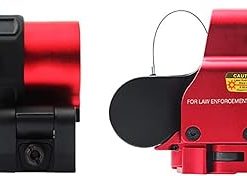558+G43 Sight, 558 Green/Red Dot Holographic Reflex Sight Scope and G43 3X Magnifying Glass Combo, Quick Release Rollover Multiplier, for 20mm Rail Mount 2