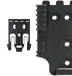 Safariland QLS 1-2 Quick Locking System Kit, Platform Attachment for Duty Holsters and Accessories with Locking Fork and Receiver Plate – Level 1 Retention, Black