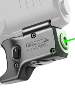 Tactical Scorpion Gear TSGWLS100GG43XMOS Green Laser Gun Sight Fits: Glock 43X MOS | Compact Green Gun Optic w/Ambidextrous Switch & Power Indicator