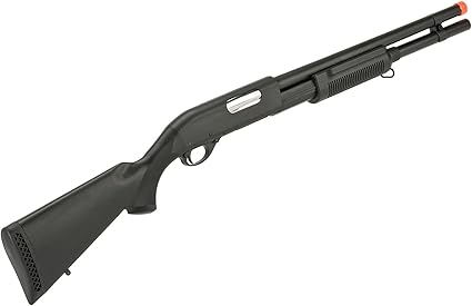 Evike Airsoft – CYMA Standard M870 3-Round Burst Multi-Airsoft Shotshell Loading Airsoft Shotgun (Model: Full Stock) – (PID: 63532) 2 Evike Airsoft - CYMA Standard M870 3-Round Burst Multi-Airsoft Shotshell Loading Airsoft Shotgun (Model: Full Stock) - (PID: 63532) - Image 2