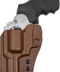 Tulster RATH IWB Kydex Revolver Holster fits: Colt King Cobra Carry 2″ .357 Magnum | Ambidextrous Inside The Waistband Appendix Concealed Carry 2