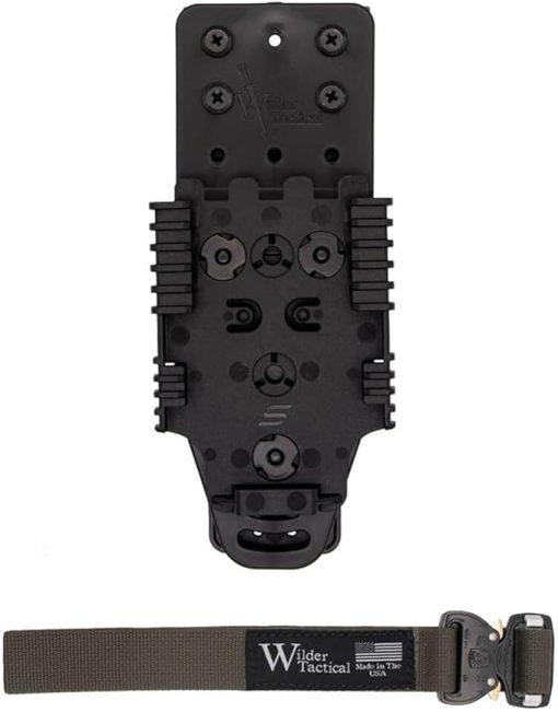 Multi Holster Platform V2 w/QLS Receiver, 1" Web Strap & Cobra FM Buckle (Ranger Green)