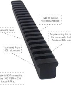 AnarchyOutdoors Scope Base Compatible with Ruger Precision (Available in 00, 30, and 40 MOA) 2