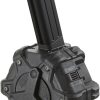 GoldenBall WE-Tech 350 Round Airsoft Drum Magazine for Hi-Capa 5.1 Gas Blowback Airsoft Pistols – (Black)