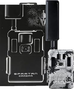Spartan GoLive2 4G LTE Trail Camera, Live Stream,Anti-Theft GPS,On-Demand Image&Video Capture,Real-time Updates,Built-in Lithium Battery,Blackout,Areus Camo + 32GB SD Cards (2PK) (Verizon) 2