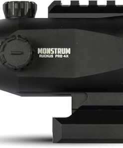 Monstrum Ruckus Pro Prism Scope with Piggyback Mount and Shake Awake | BDC Reticle 2