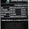 TUXING 4500Psi 13Cu in 220cc 0.22L Carbon Fiber Gas Cylinder, HPA Tank, Paintball Hunting PCP Air Rifle Gun Daystate and FX Thread M18*1.5