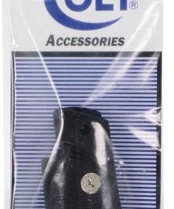 Colt Pachmayr 1911 Silver Medallion Wrap-Around Grip. Full Size., Black 2