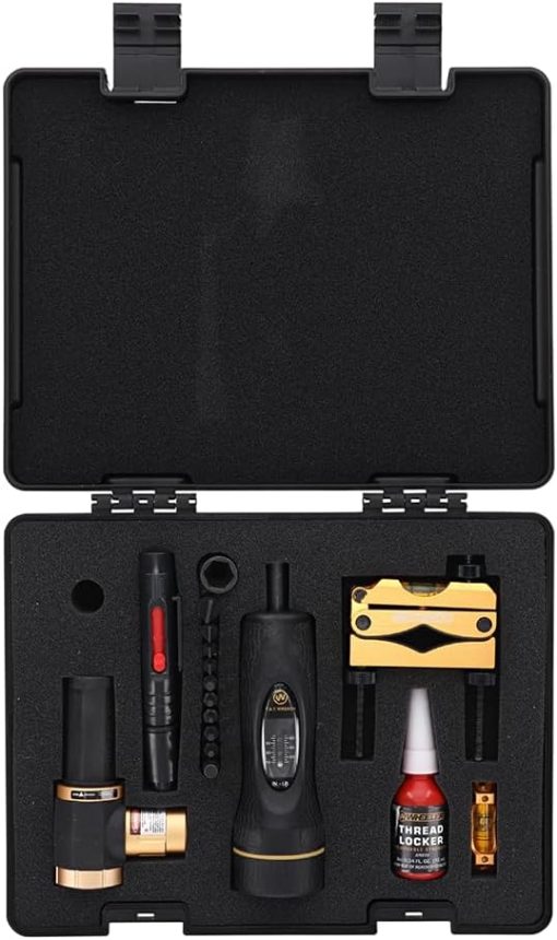 Wheeler Engineering Ultra Scope Mounting Kit with Laser Bore Sighter, Reticle Leveling System and Fat Wrench for Scope Installation and Alignment