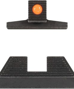 Night Fision Standard Height Fiber Night Sight Set Designed for Sig Sauer P320/P365, Orange Front Sight, Square Notch Rear 2