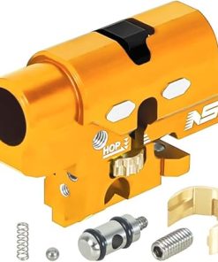 NS-NexxSpeed CNC Aluminum Hopup Chamber V2 (Gold) – Tokyo Marui Hi-CAPA 4.3/5.1 / Gold Match / 1911