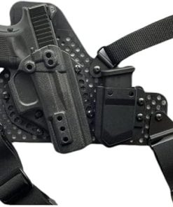 MATCHPOINT USA Chest Carry Holster & Mag Pouch Combo, Compatible with Glock 2
