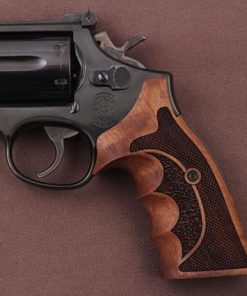 KSD Brand Walnut Grips Compatible for Smith Wesson K/L – Frame Square Butt (KSD-01510)