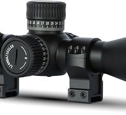 Monstrum Challenger 3-18×50 FFP Rifle Scope | Featuring ED Glass, Adjustable Objective, Precision Turrets with Zero Stop, Daylight Bright Reticle, and Anti-Cant Scope Rings