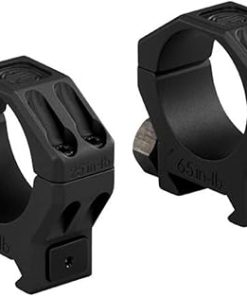 Sig Sauer ALPHA6 34mm Hunting Scope Rings Set – Lightweight Durable Hard Anodized Aluminum Picatinny/Weaver Compatible Riflescope Ring Mounts – Matte Black
