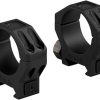 Sig Sauer ALPHA6 30mm Hunting Scope Rings Set – Lightweight Durable Hard Anodized Aluminum Picatinny/Weaver Compatible Riflescope Ring Mounts – Matte Black