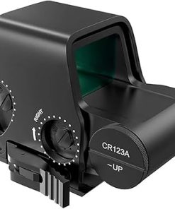 Holographic Sight 556 Red Green Dot Holo Sights Metal Scope Brightness Adjustment Holographic Sight