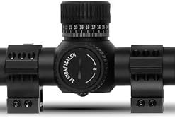 Monstrum Challenger 3-18×50 FFP Rifle Scope | Featuring ED Glass, Adjustable Objective, Precision Turrets with Zero Stop, Daylight Bright Reticle, and Anti-Cant Scope Rings 2