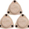 SofHold Gun Magnet Mount for Vehicle & Home Made in USA Premium Hand Crafted Leather Strong Heavy Duty 50lbs Magnet Mount for Pistol, Rifle, Shotgun, 3 PKs