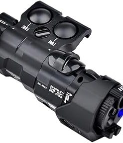Metal ML C+ Box Laser Sights，with IR Laser + Red/Green/Blue Laser Sight + IR Fill Light + Strobe/Momentary/Constant Modes Whitelight LED 220 Lumens Flashlight，for 20mm Rail