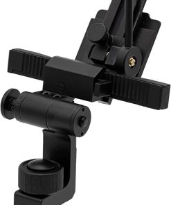 MNVD Helmet Mount Number 183 with Flip-Up Design and Helmet Attachment (Black)
