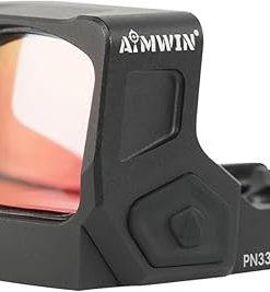PN330 Red Dot Sight 2 MOA Dot 32 MOA Circle Multi-Reticle Reflex Sight Parallax Free Durable Aluminum Waterproof Pistol Sight with 11 Brightness Settings Compatible with RMSc Footprint