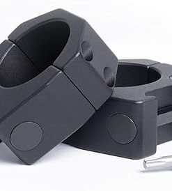 EGW Evolution Gun Works Keystone Series Scope Ring Set, 34MM Tube, .990in Low, Black, 62200 2