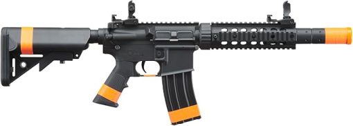 California Compliant Lancer Tactical Gen 2 Airsoft Rifle SD M4 GEN 2 Polymer- Electric Full/Semi-Auto Airsoft AEG Rifle with 0.20g BBS, Charger and Battery - Image 2