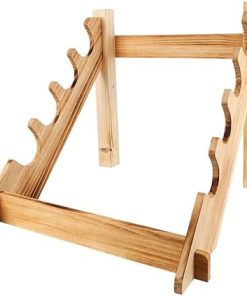 Wooden Gun Display Rack，Solid wood gun storage,Gun Rack Storage Display，Rifle Display Case，Shotgun Wall Storage Display Rack
