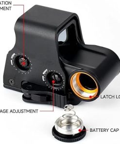 Holographic Sight 556 Red Green Dot Holo Sights Metal Scope Brightness Adjustment Holographic Sight 2