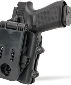 Alien Gear Rapid Force Level 2 OWB Holster – Locking Belt Slide – Sig P365/Sig P365X (No-Optic)/Sig P365 SAS – Matte Black – Left Hand – Compact Light and Optic Compatible 2