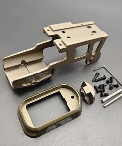 G Series Mount Bracket Base，with 20mm Rail，for G17/G18C/G19/G34 and T Series and P Series Etc，Mounting Accessory Set Kit Suit，with Screw Tool 2