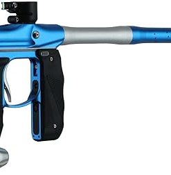 Empire New 2022 Mini GS Electronic Paintball Gun Marker – Dust Blue/Dust Silver 2