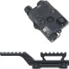 4-16X44AO Rifle Scope with Locking Turret Sunshade,SFP,Red Green Blue Illumination Reticle and Side Focus Dial,Front Parallax Adjustment,Rifle Scopes for Hunting,Fits 20mm Free Mounts 3