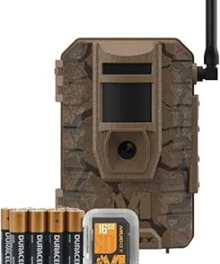 Mitigator 2.0 24MP Cellular Camera Combo with 720p Video and Versatile Mounting (Brown, 4-Pack) Bundle with All-in-One High Speed Card Reader (5 Items) 2