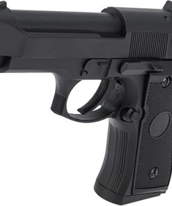 Evike Airsoft – CYMA AEP Full Auto Select Fire M9 Airsoft AEP Airsoft Pistol w/Metal Gearbox & MOSFET (Color: Black)