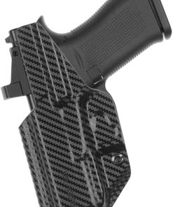 Tulster IWB Profile+ Kydex Holster in Right Hand fits: Glock 43 / 43X | Optic Compatible Inside The Waistband Appendix Concealed Carry 2