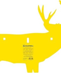 Caldwell AR500 Game Series 33% Deer 3/8 Inch Thickness, Rifle Rated for Precision Shooting and Target Practice 2