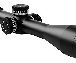 Riton Optics Series 5 Conquer 5-25×56 MOA Riflescope First Focal Plane HD Glass Illuminated Reticle with Integrated Removable Two Location Three Available Height Throw Levers