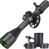 WestHunter Optics TD 5-25×50 SFIR FFP Long Range Precision Riflescope, Red Illumination First Focal Plane 30 mm Tactical 1/10 MIL Competition Shooting Scope
