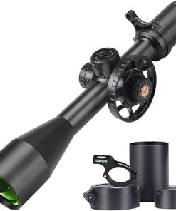 WestHunter Optics TD 5-25×50 SFIR FFP Long Range Precision Riflescope, Red Illumination First Focal Plane 30 mm Tactical 1/10 MIL Competition Shooting Scope
