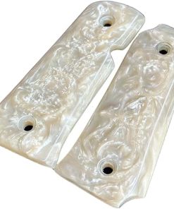 Grips for Llama 380 Resin Model with White Resin Includes Screws 2
